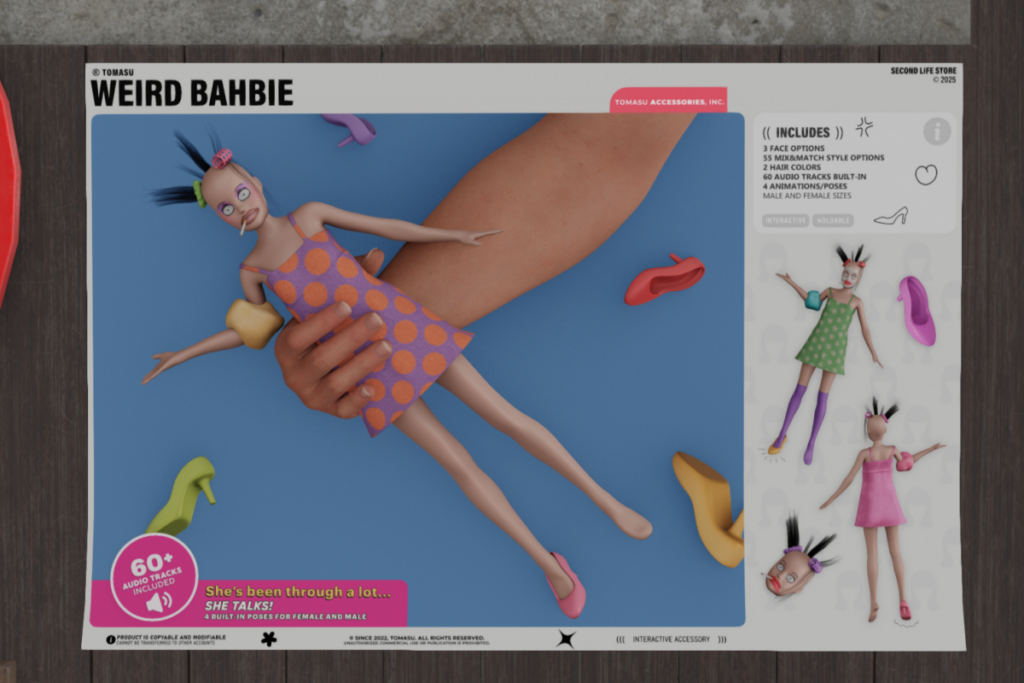 Weird Barbie, L$385