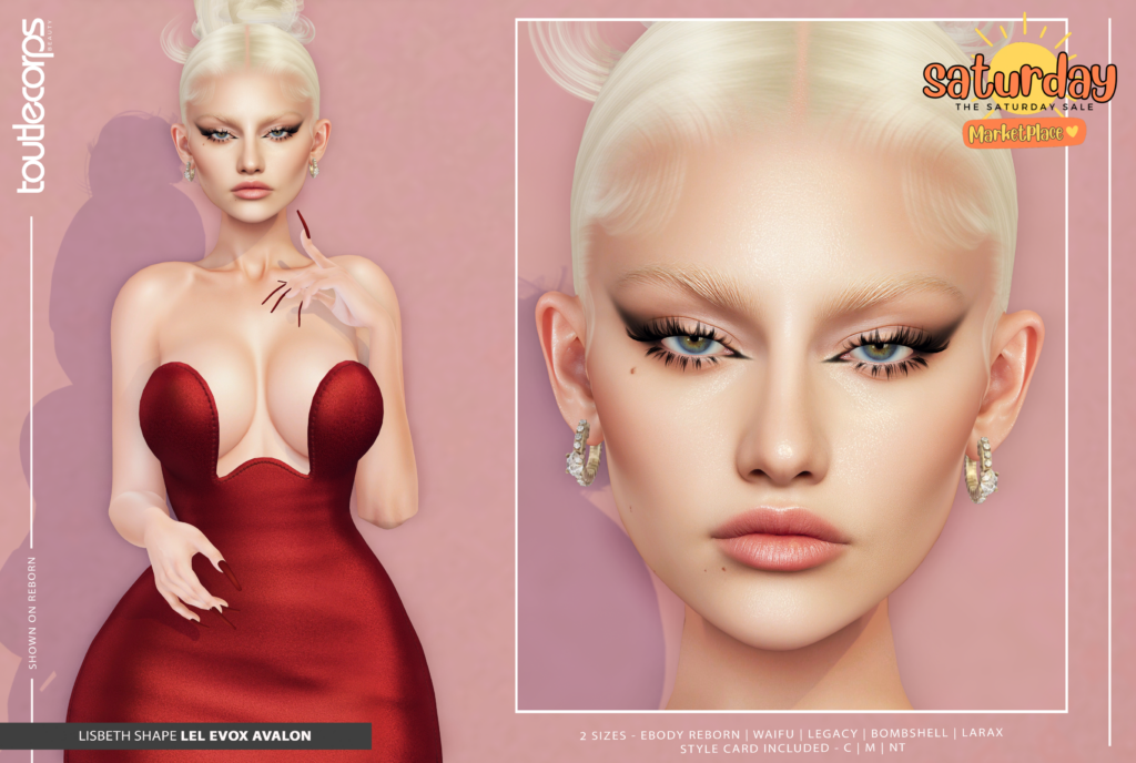 Lisbeth Female Shape - EvoX Avalon/Legacy/MaitreyaX/Reborn/+mods	&lt;a href=&quot;https://tinyurl.com/4v5mnyf6&quot; target=&quot;_blank&quot;&gt;Marketplace Link&lt;/a&gt;