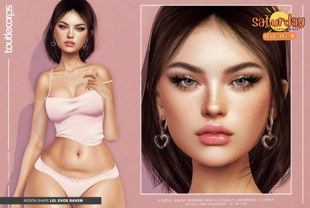 Rosita Female Shape - EvoX Raven/Legacy/MaitreyaX/Reborn/+mods	&lt;a href=&quot;https://tinyurl.com/2x4aa8ht&quot; target=&quot;_blank&quot;&gt;Marketplace Link&lt;/a&gt;