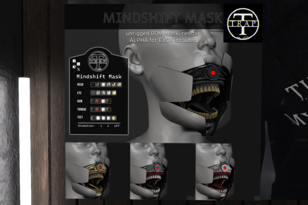 Mindshift Mask - EvoX, L$499