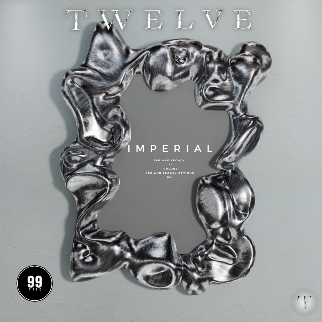 Imperial Mirror	&lt;a href=&quot;http://maps.secondlife.com/secondlife/TWELVE/160/94/2003&quot; target=&quot;_blank&quot;&gt;Teleport&lt;/a&gt;