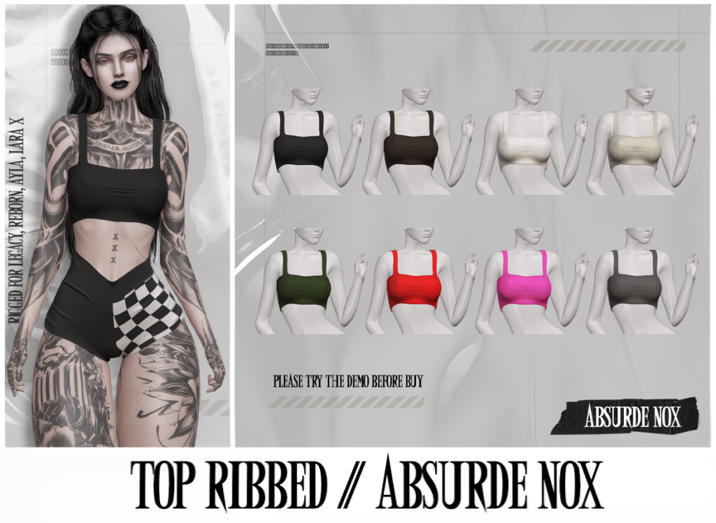 Top Ribbed - Ayla/Legacy/MaitreyaX/Reborn