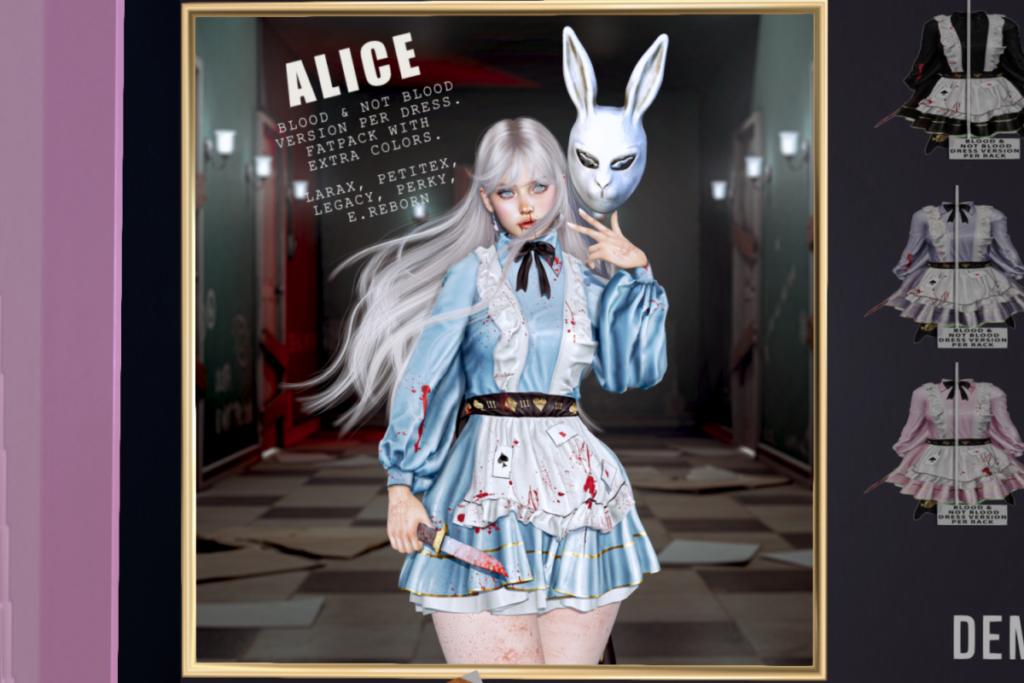 Alice Set - Legacy/MaitreyaX/Reborn/+mods, L$295 each/L$950 FP