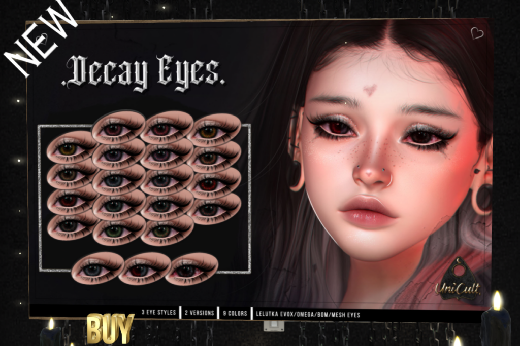 Decay Eyes - BOM/EvoX/Mesh/Omega, L$50