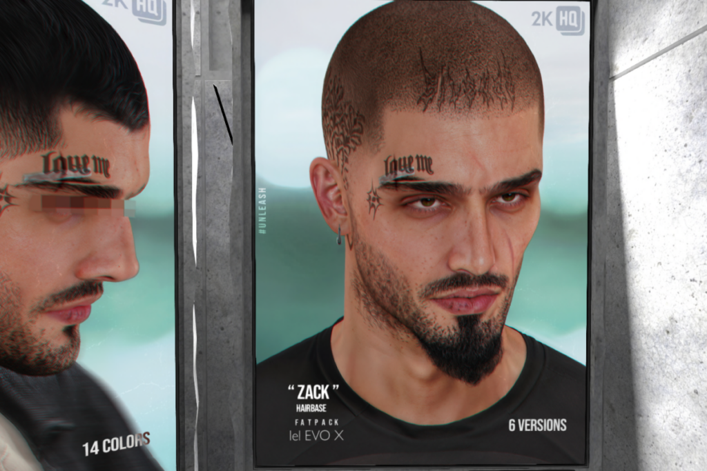 Zack Hairbase - EvoX, L$300