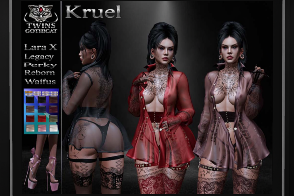 Kruel Outfit - Legacy/MaitreyaX/Reborn/+mods, L$325
