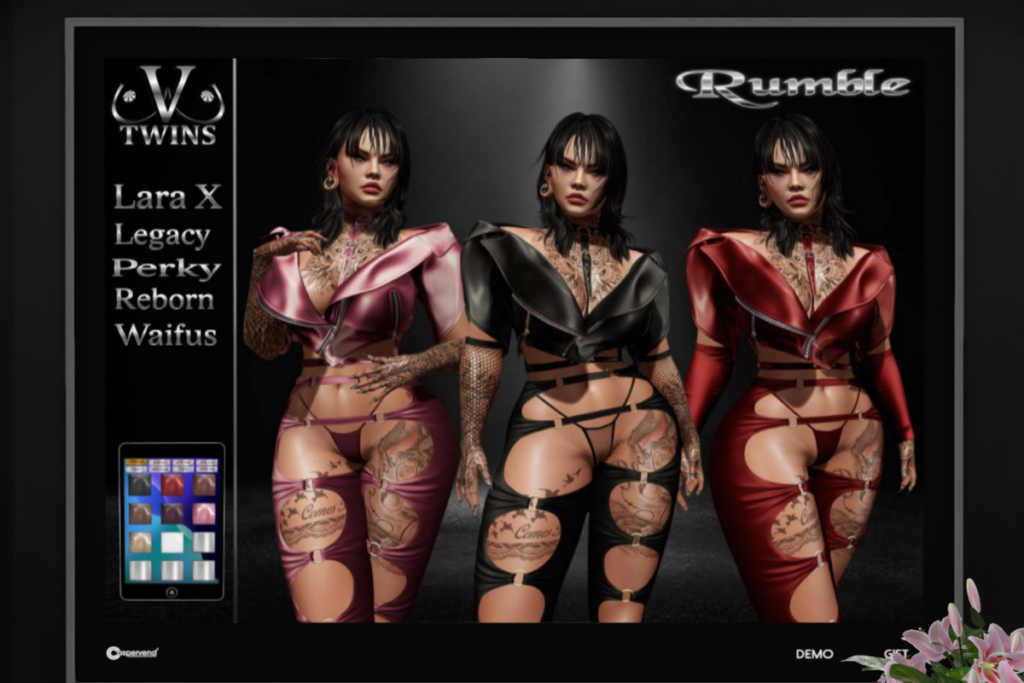 Rumble Outfit - Legacy/MaitreyaX/Reborn/+mods, L$299