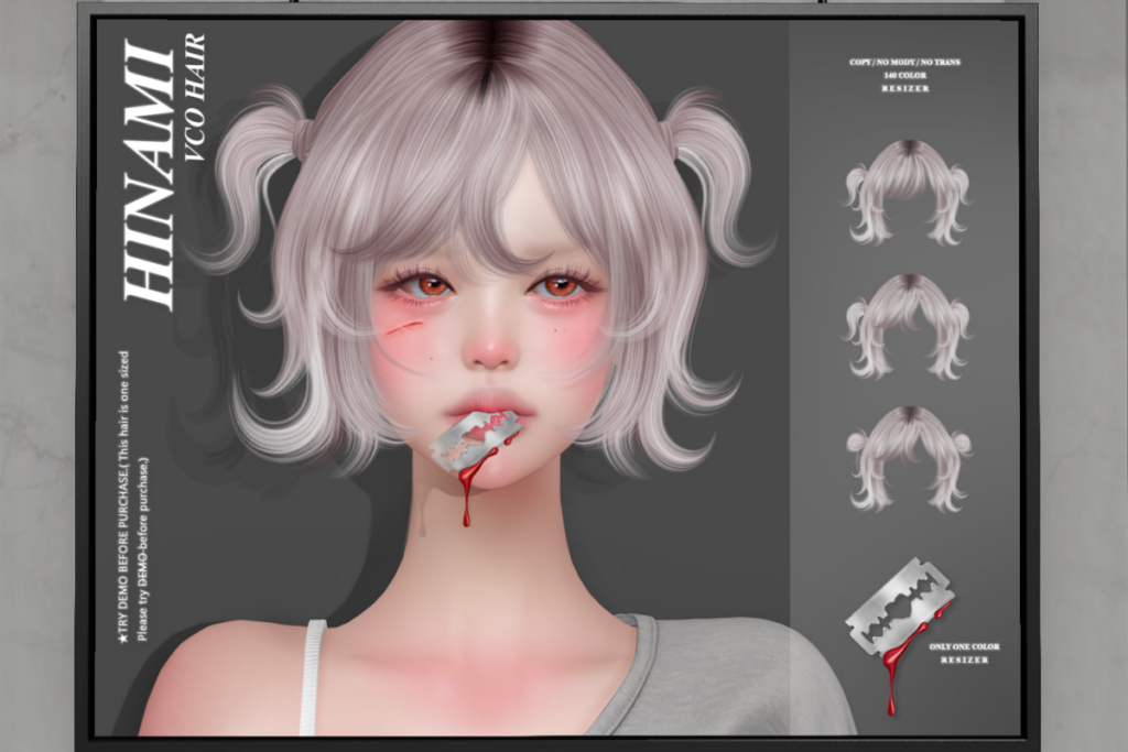 Hinami Hair, L$499