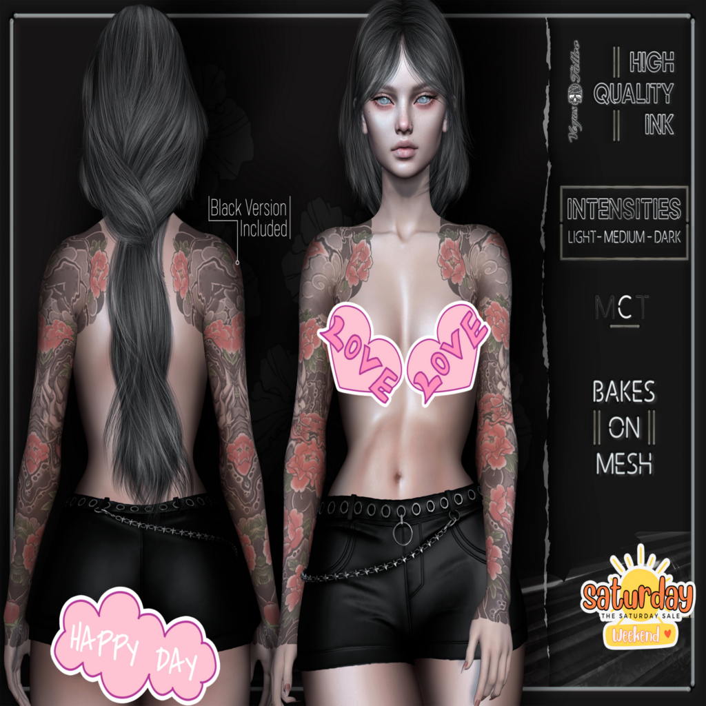 Yokai Tattoo - BOM	&lt;a href=&quot;https://maps.secondlife.com/secondlife/Voodoo/111/133/30&quot; target=&quot;_blank&quot;&gt;Teleport&lt;/a&gt;