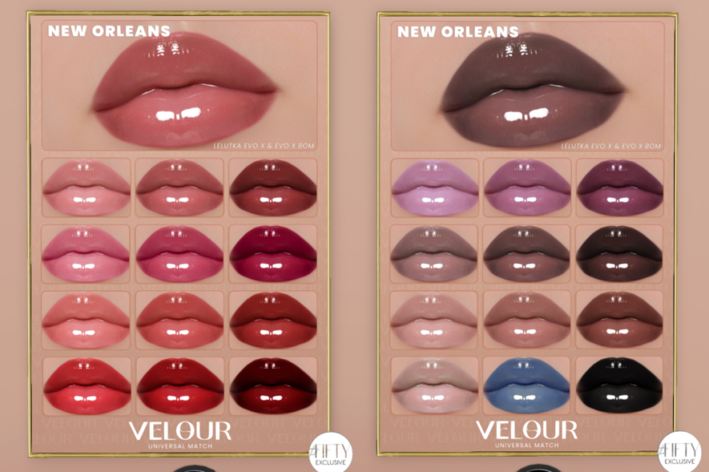 New Orleans Lipsticks - Eov X, L$290 each