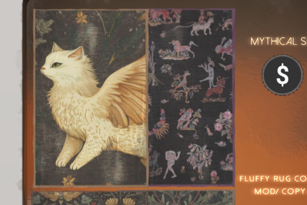 Mythical Rug Set, L$250