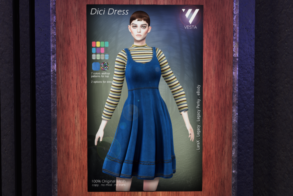 Dici Dress - Legacy/MaitreyaX/Reborn/+mods, L$350