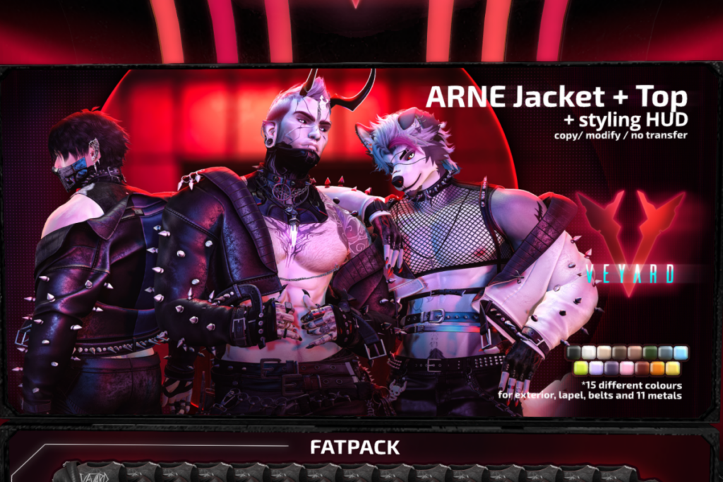 Arne Set - CZSlim/Gianni/Jake/Kario Fit+Flex/Legacy, L$320 each/L$1169 FP