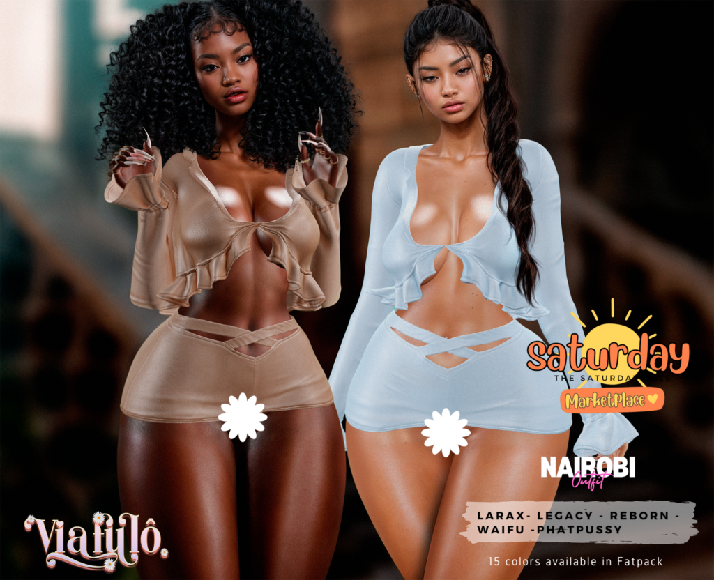 Nairobi Outfit - Legacy/MaitreyaX/Reborn/+mods	&lt;a href=&quot;https://tinyurl.com/e67hfjh4&quot; target=&quot;_blank&quot;&gt;Marketplace Link&lt;/a&gt;