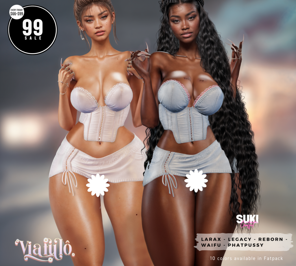 Suki Outfit - Legacy/MaitreyaX/Reborn/+mods	&lt;a href=&quot;http://maps.secondlife.com/secondlife/Sunny%20Ridge/179/95/1001&quot; target=&quot;_blank&quot;&gt;Teleport&lt;/a&gt;