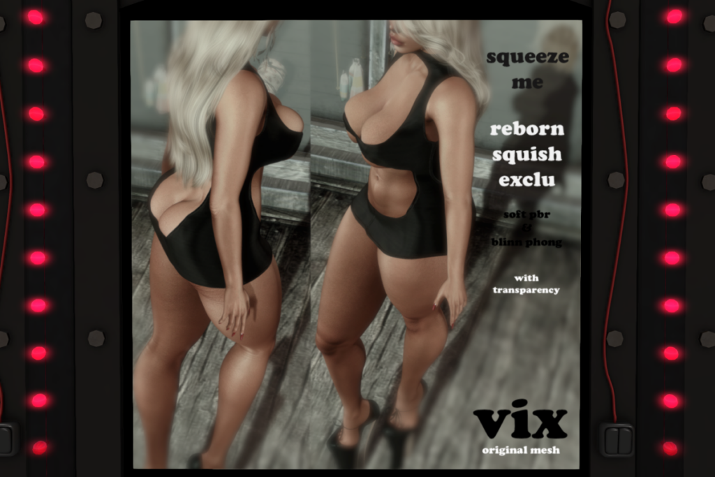 Squeeze Me Dress - Reborn Squish, L$600