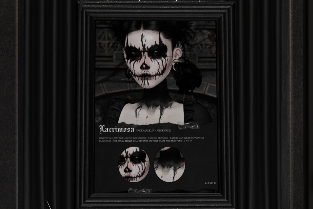 Lacrimosa Makeup &amp; Neck Fade - Evo X, L$199