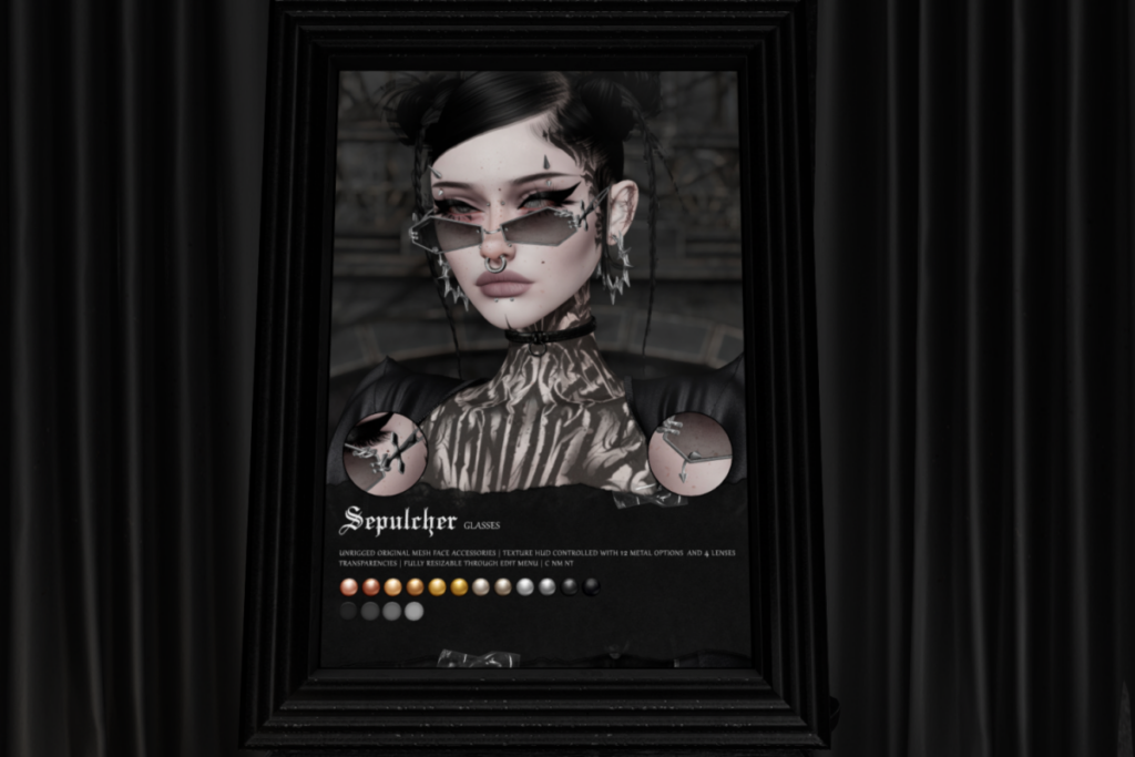 Sepulcre Glasses, L$350