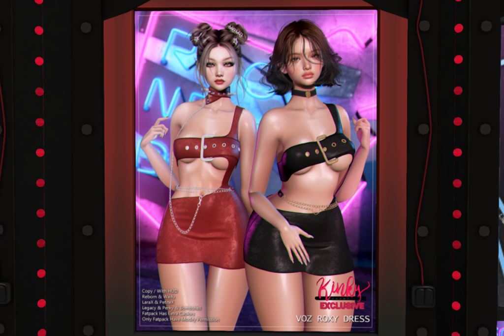 Roxy Dress - Legacy/MaitreyaX/Reborn/+mods, L$300 each/L$1500 FP