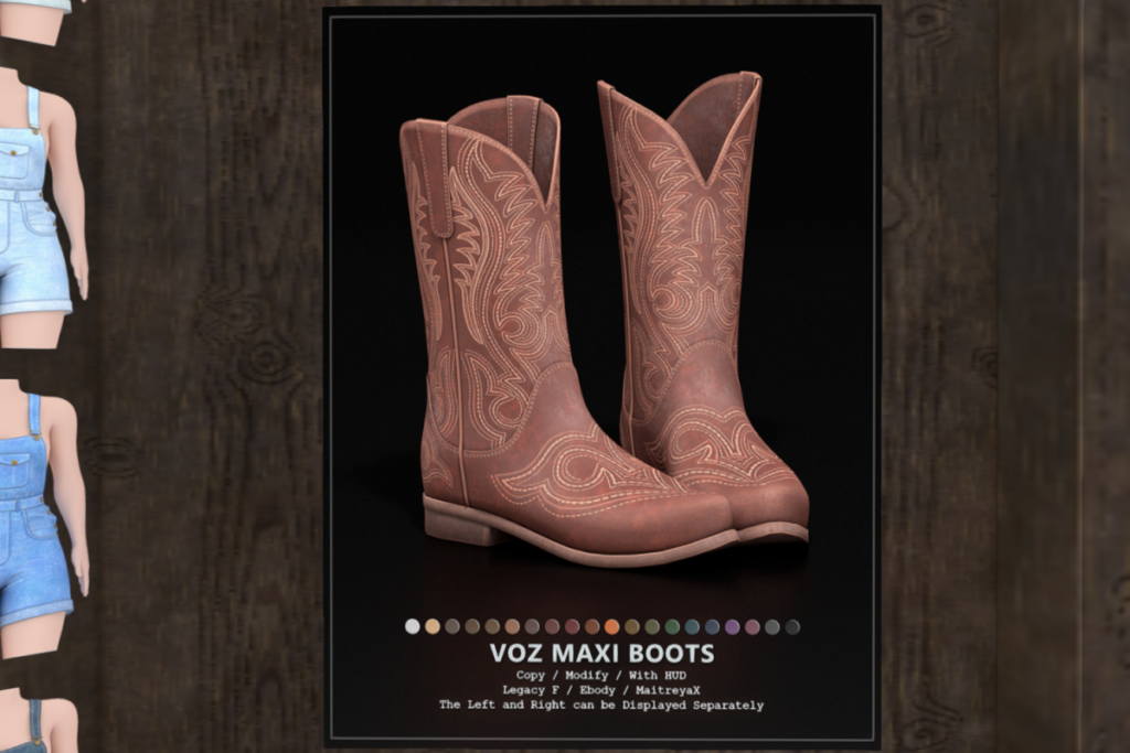 Maxi Boots - Legacy/MaitreyaX/Reborn, L$500
