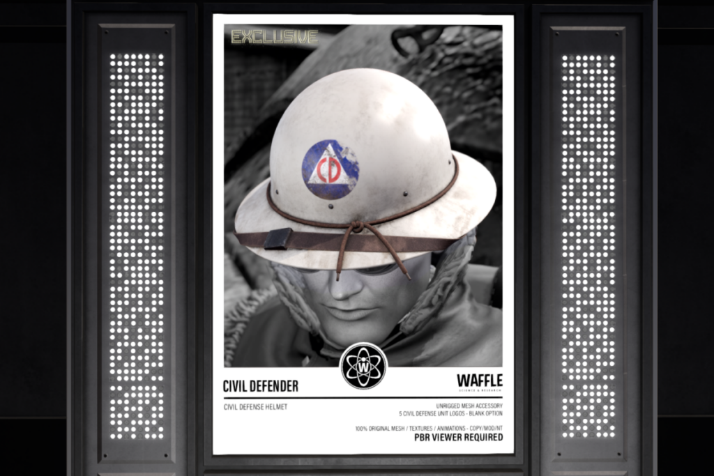 Civil Defender Helmet, L$250