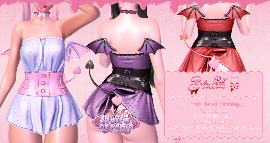 Little Devil Cosplay - GenX/Legacy/Maitreya/Reborn/+mods