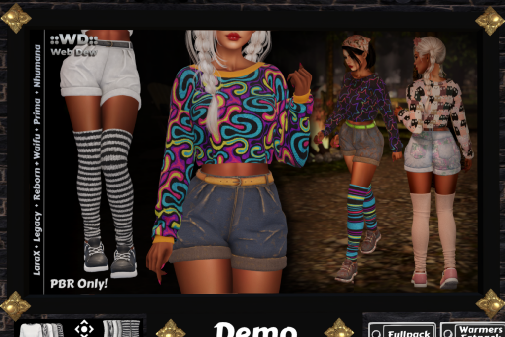 Nicole Set - Legacy/MaitreyaX/Nhumana/Prima/Reborn/+mods, L$300-L$450 each/L$900-L$1500 each FP/L$3500 MP