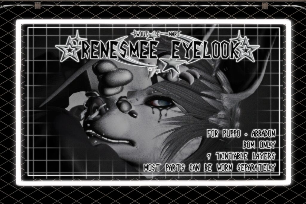 Renesmee Eyelook Cosmetics - Cerberus Abbadon/SG Puppo, L$350 FP
