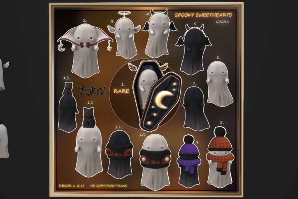 Spooky Sweethearts, L$59 per pull