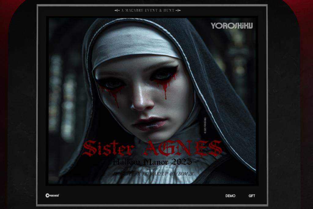 Sister Agnes Eyeshadow &amp; Lipstick - EvoX, L$349-L$359 each/L$699 FP