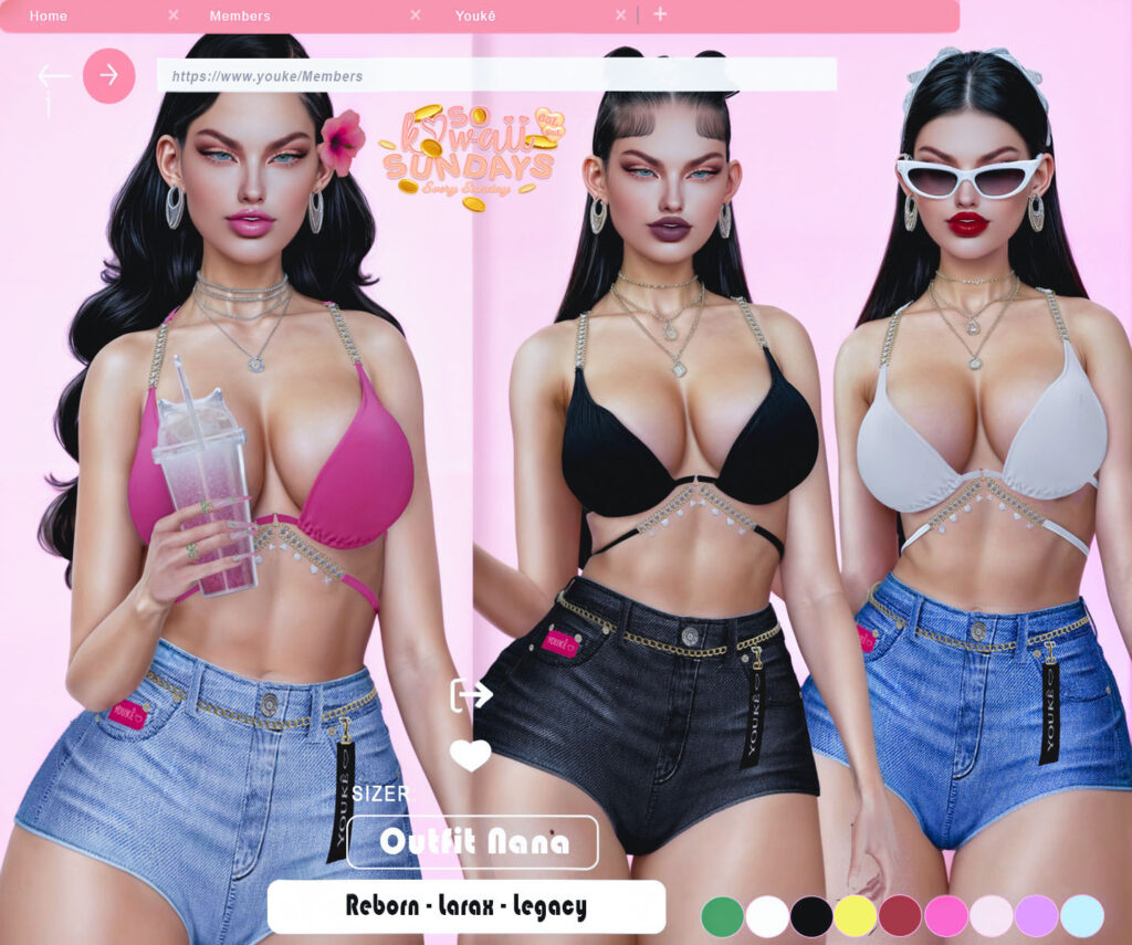 Nana Outfit - Legacy/MaitreyaX/Reborn	&lt;a href=&quot;http://maps.secondlife.com/secondlife/Pride%20Isles/86/224/3097&quot; target=&quot;_blank&quot;&gt;Teleport&lt;/a&gt;