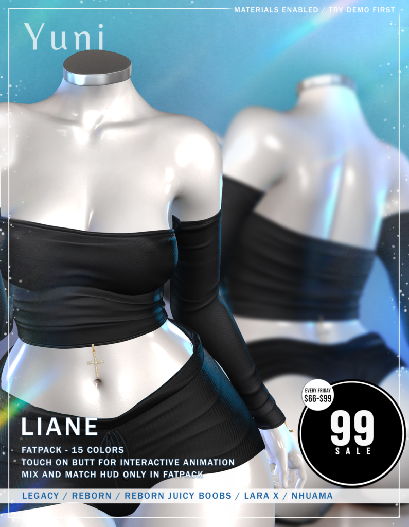 Liane Outfit - Legacy/MaitreyaX/Nhumana/Reborn/+mods	&lt;a href=&quot;http://maps.secondlife.com/secondlife/Neith/159/210/3201&quot; target=&quot;_blank&quot;&gt;Teleport&lt;/a&gt;
