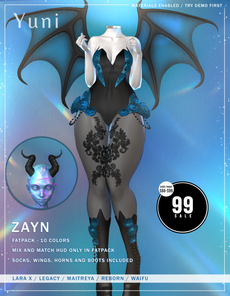 Zayn Set - Legacy/Maitreya/Reborn/+mods	&lt;a href=&quot;http://maps.secondlife.com/secondlife/Neith/151/245/3201&quot; target=&quot;_blank&quot;&gt;Teleport&lt;/a&gt;