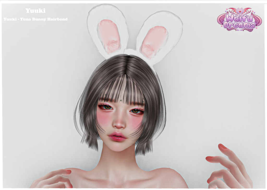 Yuna Bunny Hairband	&lt;a href=&quot;http://maps.secondlife.com/secondlife/Bekkers/232/29/1008&quot; target=&quot;_blank&quot;&gt;Teleport&lt;/a&gt;