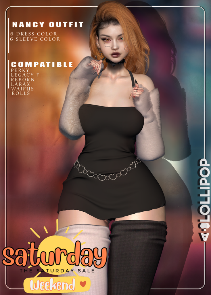 Nancy Outfit - Legacy/MaitreyaX/Reborn/+mods	&lt;a href=&quot;http://maps.secondlife.com/secondlife/Silver%20City/128/203/2509&quot; target=&quot;_blank&quot;&gt;Teleport&lt;/a&gt;