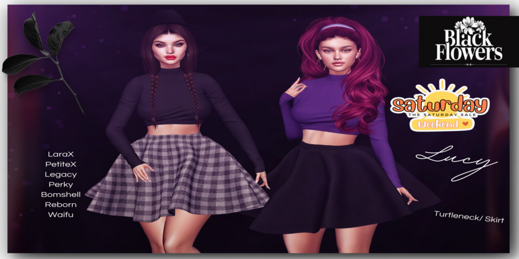 Lucy Turtleneck &amp; Skirt - Legacy/MaitreyaX/Reborn/+mods	&lt;a href=&quot;http://maps.secondlife.com/secondlife/Luna%20Sea/105/152/21&quot; target=&quot;_blank&quot;&gt;Teleport&lt;/a&gt;