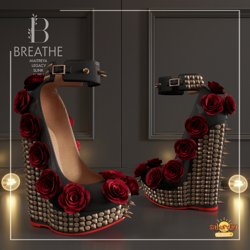 Takayo Wedges - Inithium/Legacy/Maitreya/Reborn/Slink	&lt;a href=&quot;http://maps.secondlife.com/secondlife/BREATHE/131/130/22&quot; target=&quot;_blank&quot;&gt;Teleport&lt;/a&gt;