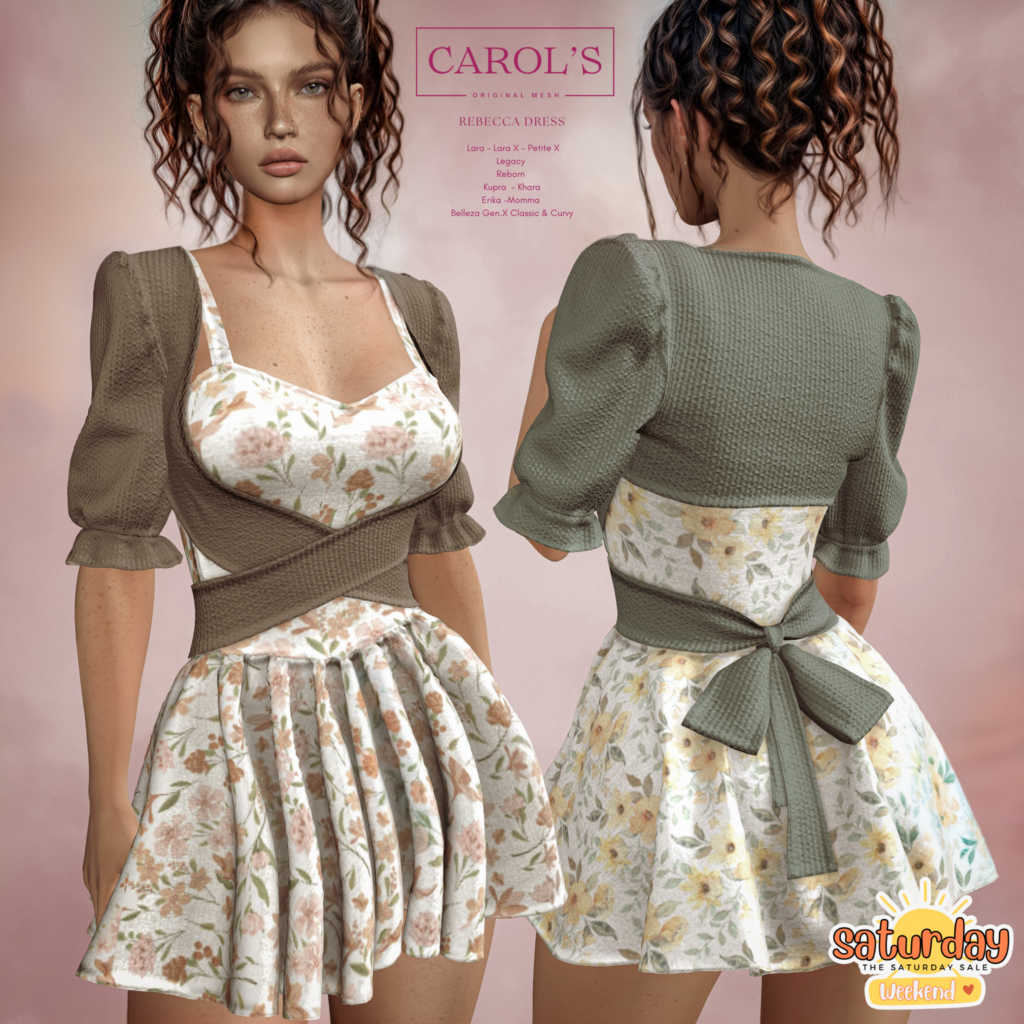 Rebecca Dress - Erika/GenX/Inithium/Legacy/MaitreyaX/Reborn/+mods	&lt;a href=&quot;http://maps.secondlife.com/secondlife/Nadezhda/135/131/23&quot; target=&quot;_blank&quot;&gt;Teleport&lt;/a&gt;