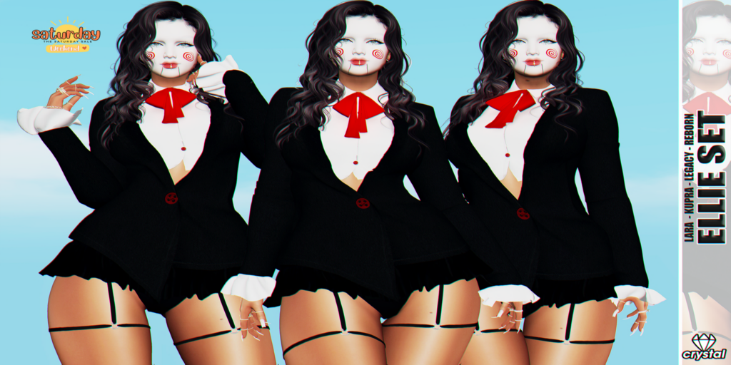 Ellie Set - Inithium/Legacy/Maitreya/Reborn	&lt;a href=&quot;http://maps.secondlife.com/secondlife/Tamburello/193/125/806&quot; target=&quot;_blank&quot;&gt;Teleport&lt;/a&gt;