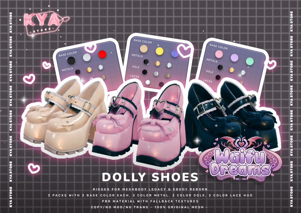 Dolly Shoes - Legacy/Reborn