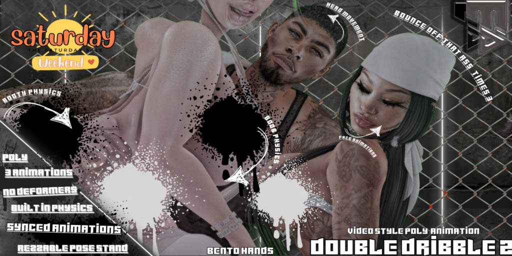 Double Dribble 2 Animation	&lt;a href=&quot;http://maps.secondlife.com/secondlife/TheTakeover/132/131/4000&quot; target=&quot;_blank&quot;&gt;Teleport&lt;/a&gt;