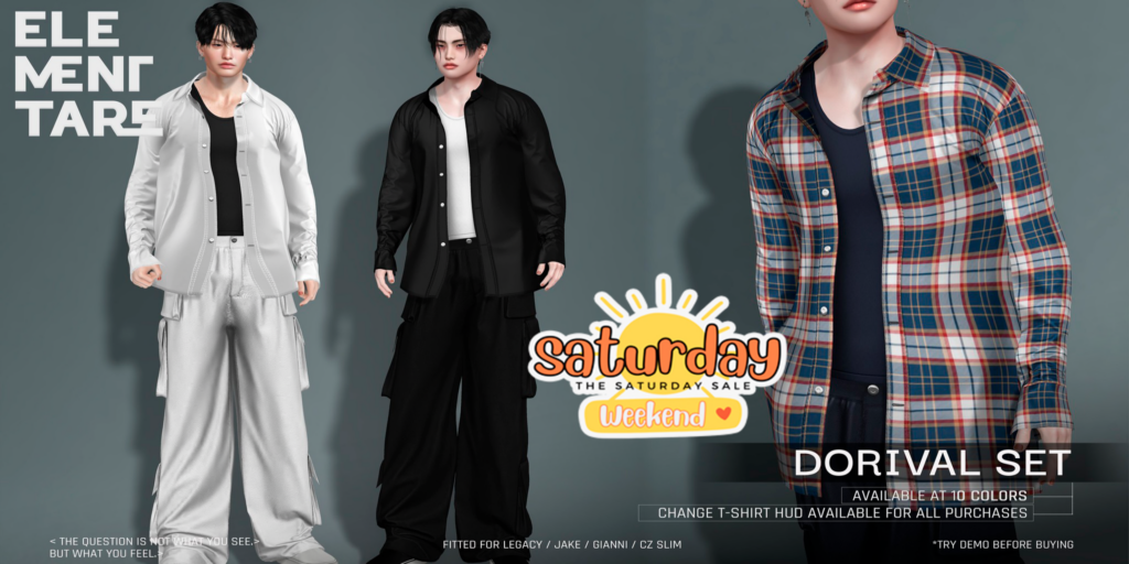 Dorival Set - CZ Slim/Gianni/Jake/Legacy	&lt;a href=&quot;http://maps.secondlife.com/secondlife/Heartbreak/131/129/166&quot; target=&quot;_blank&quot;&gt;Teleport&lt;/a&gt;