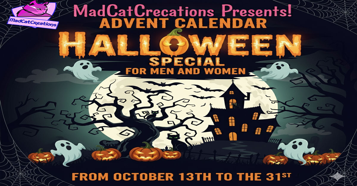 THE MADCATCREATIONS HALLOWEEN ADVENT CALENDAR FOR 2025