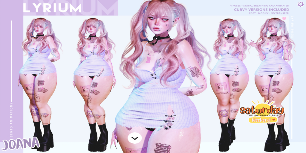 Joana Stands	&lt;a href=&quot;https://maps.secondlife.com/secondlife/Lunar%20and%20Friends/161/89/19&quot; target=&quot;_blank&quot;&gt;Teleport&lt;/a&gt;