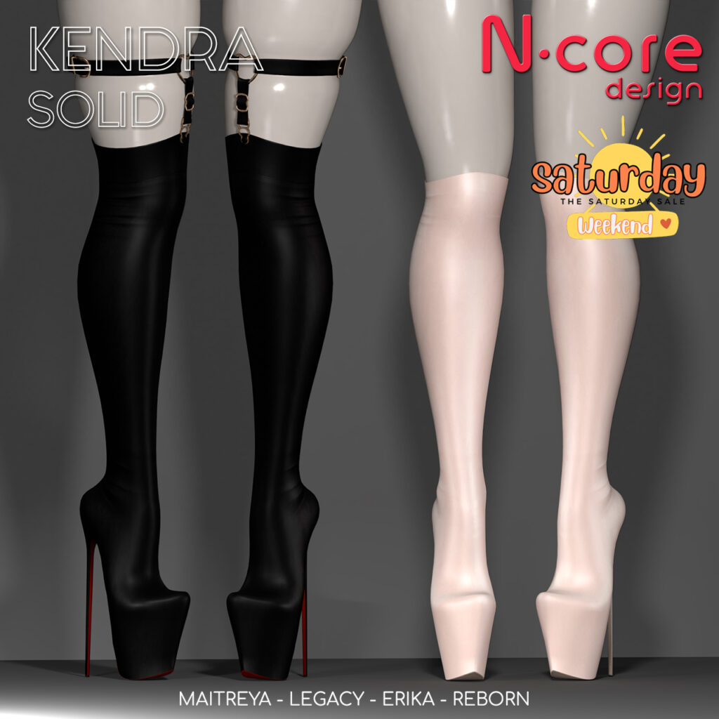 Kendra Solid Boots - Erika/Legacy/Maitreya/Reborn	&lt;a href=&quot;http://maps.secondlife.com/secondlife/Vanity/87/201/1507&quot; target=&quot;_blank&quot;&gt;Teleport&lt;/a&gt;