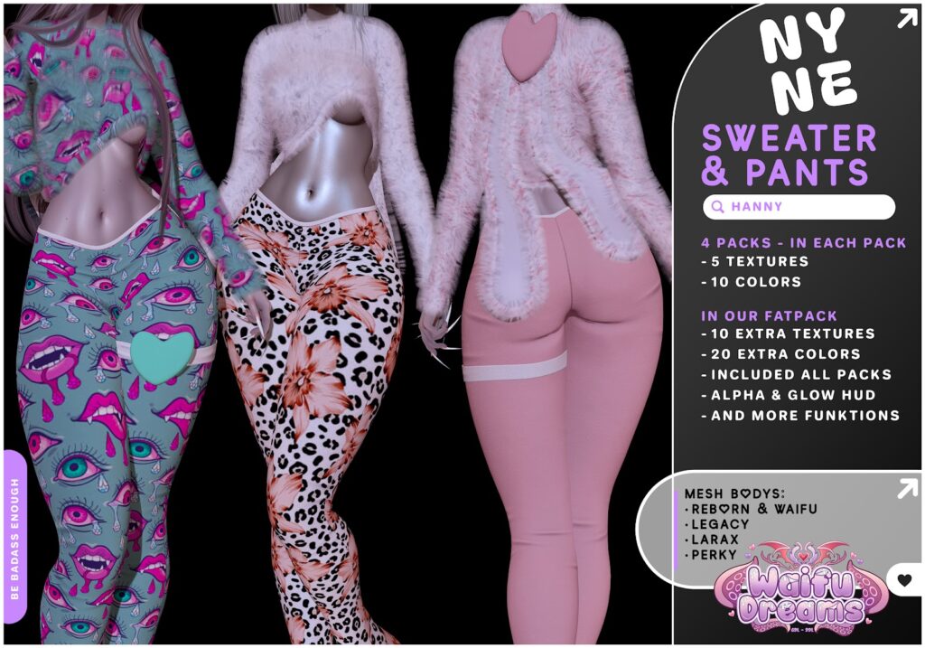 Hanny Set - Legacy/MaitreyaX/Reborn/+mods