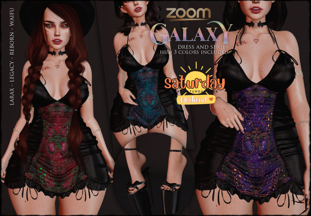 Galaxy Dress &amp; Shoes - Legacy/MaitreyaX/Reborn/+mods	&lt;a href=&quot;http://maps.secondlife.com/secondlife/Sunset/72/63/2001&quot; target=&quot;_blank&quot;&gt;Teleport&lt;/a&gt;
