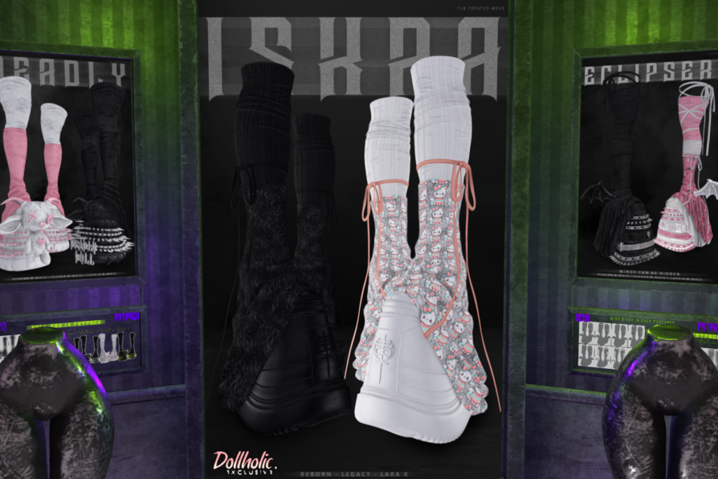 Iskra Stompers - Legacy/MaitreyaX/Reborn, L$349 each/L$1899 FP