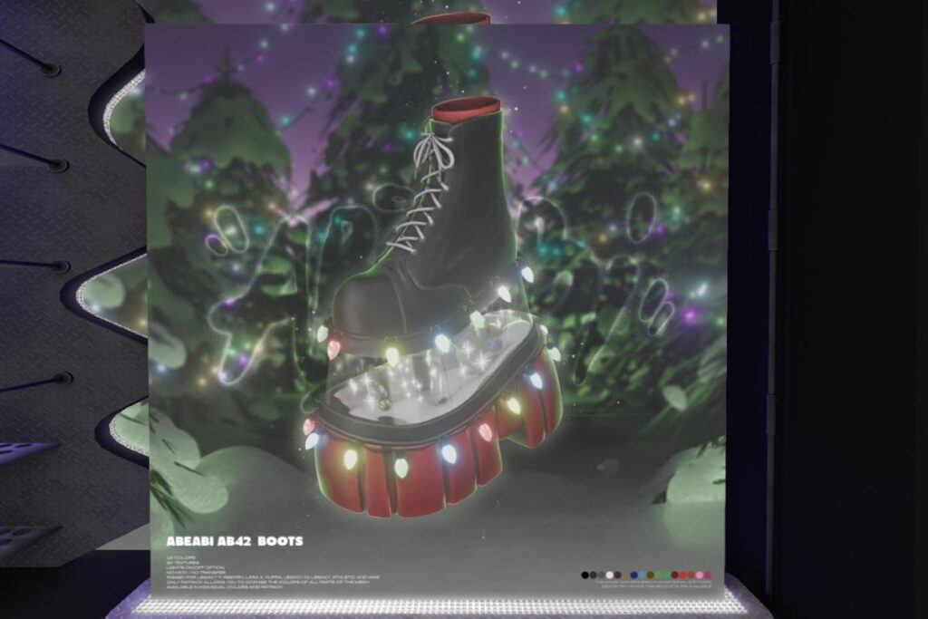 AB42 Boots - Jake/Legacy F+M/MaitreyaX/Reborn/+mods, L$249 each/L$1999 FP