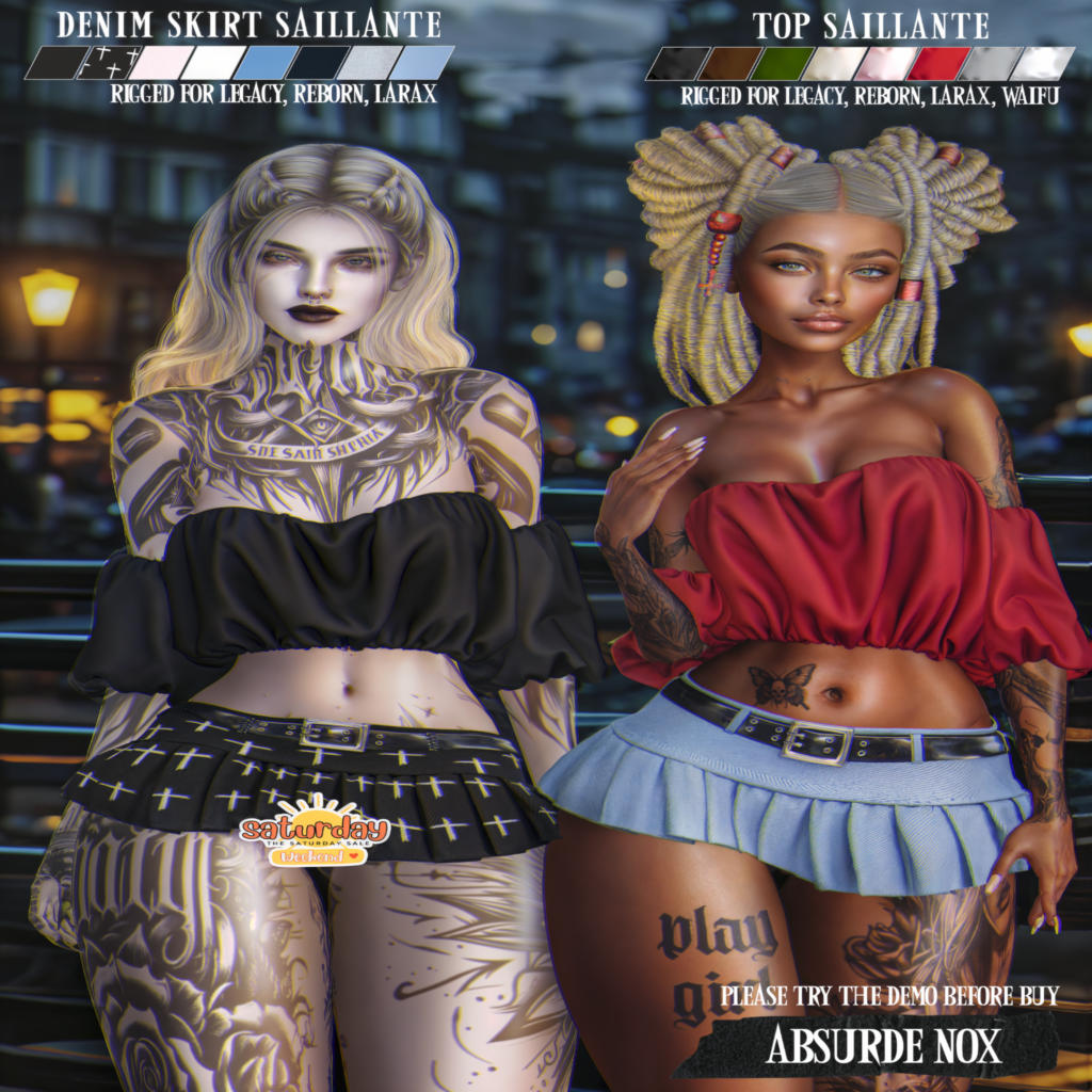 Saillante Outfit - Legacy/MaitreyaX/Reborn/+mods	&lt;a href=&quot;http://maps.secondlife.com/secondlife/Evergreen/53/130/3512&quot; target=&quot;_blank&quot;&gt;Teleport&lt;/a&gt;